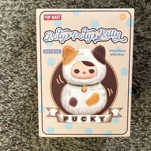 Pucky Roly Poly Killy Vinyl Plush Blind Box - White and Brown